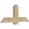 Ekena Millwork Eugene Rough Sawn Timber Gable Bracket, Douglas Fir, 48"W x 22"H x 4"D x 6"F, 11/12 Pitch GBW048X22X0406EUG00RDF - alternate 3